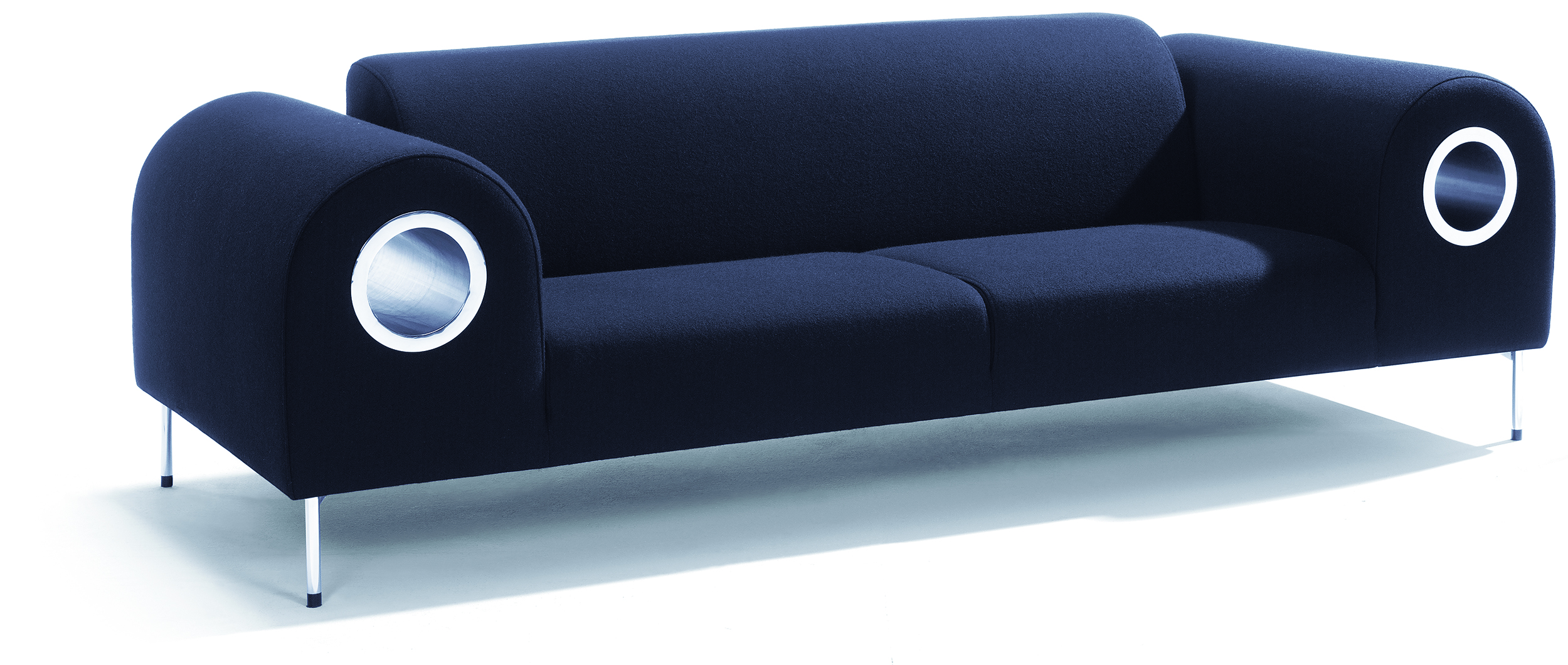 MONO sofa_skos_czarna. prod. COMFORTY, proj. tomasz augustyniak 2003 r. zdj